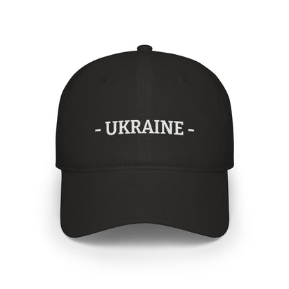Ukraine Embroidered Cap, Ukraine Flag Hat, Patriotic Baseball Cap, Ukrainian Pride Cotton Hat, Unisex Gift, Low Profile Cotton Cap - Proud & Loyal