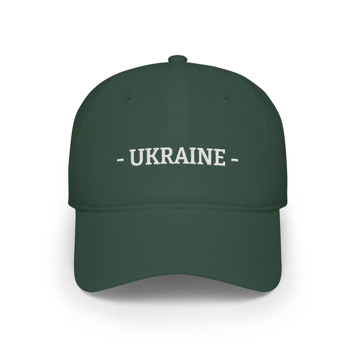 Ukraine Embroidered Cap, Ukraine Flag Hat, Patriotic Baseball Cap, Ukrainian Pride Cotton Hat, Unisex Gift, Low Profile Cotton Cap - Proud & Loyal
