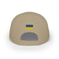 Ukraine Embroidered Cap, Ukraine Flag Hat, Patriotic Baseball Cap, Ukrainian Pride Cotton Hat, Unisex Gift, Low Profile Cotton Cap - Proud & Loyal