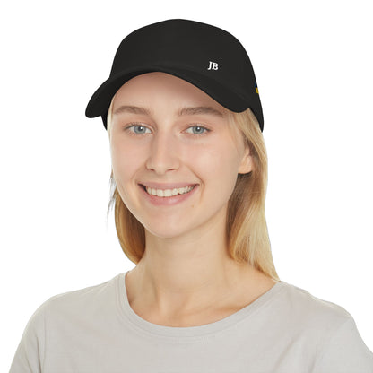 Ukrainian Canadian Flag Hat Personalized Initials | Ukraine Canada Dual Heritage Embroidered Cap | Low Profile Cotton Baseball Hat - Proud & Loyal