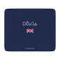 United Kingdom Britain Sherpa Fleece Blanket, Premium Dual Heritage Repeating Flag Couch Throw, Luxury Warm Blanket, Personalized Gift Idea - Proud & Loyal